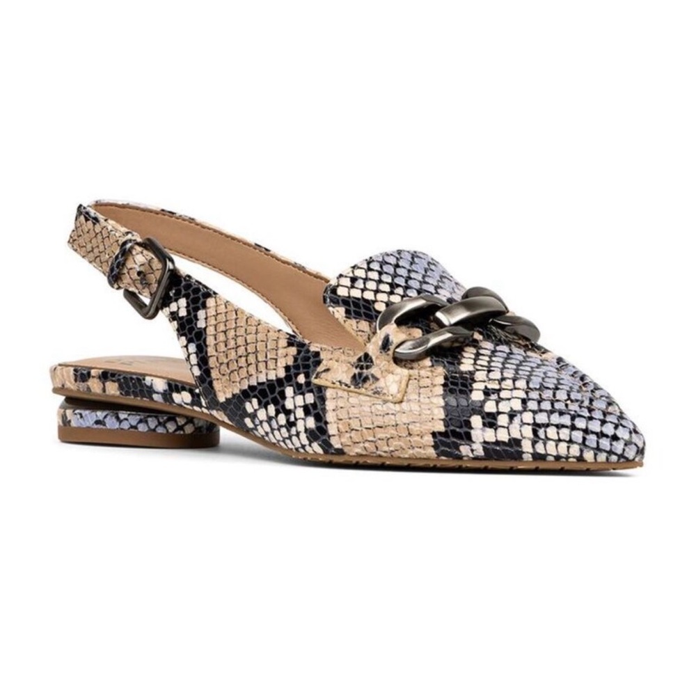 NWT- Donald Pliner ‘Williams49’ Chain Slingback Loafer